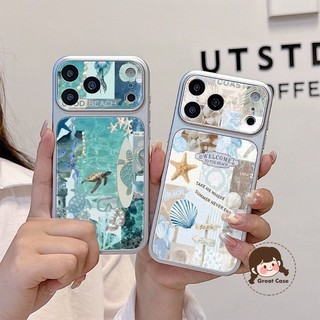 Ốp Điện Thoại Rùa Đại Dương Thoáng Mát Cho Huawei Nova 15 14 Lite 13 12 11 SE Ultra 10 Pura 80 70 Art P60 P50 P40 Pro Plus Vỏ Da PU Mùa Hè Đi Biển Vỏ Mềm