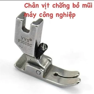Chân vịt chống nhăn, chống bỏ mũi sắt hàng cao cấp, Phụ kiện máy may, có ốc điều chỉnh