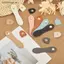 # HB # Túi Da Bule Nút Handmade Ví Khóa Kẹp Thẻ Bule Pa Bule Cho Phụ Kiện Túi Xách DIY.