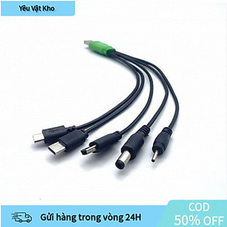 [COD] Cáp USB Sạc Đa Năng 5.5mm 3.5mm 2.5mm – Cáp Đầu Tròn Tiện Dụng Cho Thiết Bị Cũ, Nguồn Điện DC