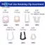 70 Chiếc Kẹp Giữ Đường Nhiên Liệu 61280 Di Động Cao Cấp Phụ Kiện Dự Phòng