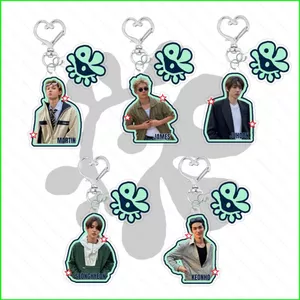 HT3 CORTIS Acrylic Móc Khóa KEONHO MARTIN Mặt Dây Chuyền Bền Cho Ba Lô Túi & Chìa Khóa TH3