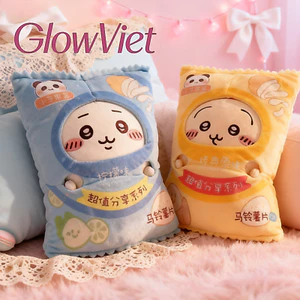 Thú Bông Chiikawa 28cm Cao Cấp - Chất Liệu Cotton Siêu Mềm, Thiết Kế Usagi & Hachi Dễ Thương
