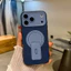 Ốp Điện Thoại Có Giá Đỡ Từ Tính Tức Thì Cho iPhone 17 Pro Max, Chống Sốc, 16 Khối Màu, Hai Trong Một, 16 Pro Max, 15, 14, 13, 12