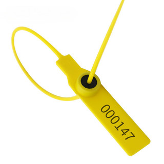 Combo 100 cái Seal /dây / khóa niêm phong kẹp chì bằng nhựa dây tròn dài 40 cm (đã in sẵn số seri)AIMVUKES