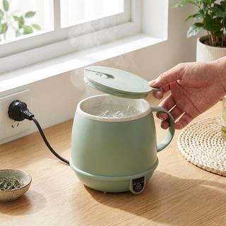[Phích Cắm Âu] Cốc Điện Đun Nước Đa Năng Mini Xanh Lá Bình Nấu Nước Cá Nhân Giữ Nhiệt Nấu Mì Không Ồn Du Lịch Văn Phòng