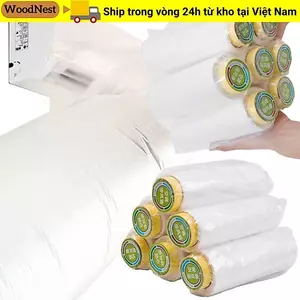 WOODNEST 1 Bộ Túi Ống Thổi, Phụ Kiện Gia Đình Làm Mát Mùa Hè Điều Hòa Không Khí Túi Dẫn Hướng, 8 / 10 / 12 / 16m Nhựa Mở Rộng Ống Gió Linh Hoạt Túi