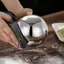 Dụng cụ bóng lăn bột bằng thép không gỉ Nonsti Bề mặt nhẵn cho bánh Pizza Bánh ngọt Nấu ăn nhà bếp