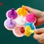 7 Lỗ DIY Kem Pops Khuôn Silicon Kem Bóng Máy Làm Bánh Popsicles Khuôn Trái Cây Cho Bé Lắc Tại Nhà Phụ Kiện Nhà Bếp Dụng Cụ VN