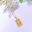 Châu Âu Mỹ Retro Vàng Vuông Vòng Cổ Phù Hợp Với Thu Đông Thời Trang Không Khí Hợp Thời Trang Mặt Dây Chuyền Xương Đòn Vòng Cổ Tinh Tế 2026-6-26