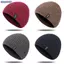 Bluelover Nam Mùa Đông Đan Mũ Mềm Co Giãn Còng Beanies Capfortable Ấm SlouchyHat Đi Xe Ngoài Trời Mũ Dệt Kim Cho Nữ Mới