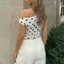 PYCOU Chấm Bi, Áo Đeo Vai Cổ Chấm Bi, Áo Sơ Mi Không Tay Xếp Ly Đa Năng Thời Trang Slim Fit Cho Nữ