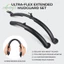 CATMALLER88 Tấm chắn bùn xe đạp đường trường MTB, Tấm chắn bùn xe đạp leo núi siêu nhẹ 26 Inch, Loại bỏ nhanh đa năng Dễ dàng lắp đặt Tấm bảo vệ bắn nước xe đạp có thể điều chỉnh Đi xe đạp ngoài trời