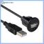 POP Bảng điều khiển ô tô Flush Mount Line USB 2 0 Cổng Bảng điều khiển mở rộng ổ cắm cáp