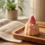 Đồ chơi bóp dâu tây QEARY, Kem cảm giác tay tốt Màu hồng Sữa sáng bóng Màu vàng Canauri Đồ chơi Squishy, Chất liệu PU Bóp mềm trong suốt Đồ chơi bóp phục hồi chậm cho trẻ em