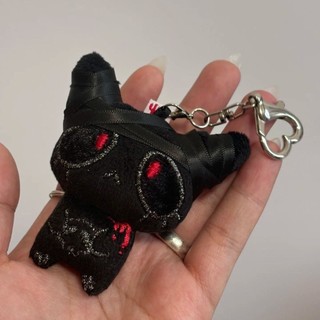 Móc khóa sang trọng Little Ghost nguyên bản Ba lô học sinh quyến rũ