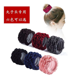 Tóc vòng đầu nữ với dây cao su đàn hồi tốt, thiết kế bóng đẹp