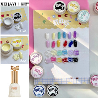 Baoshiman Poke Nail Gel Độ bão hòa cao Sơn lỗ ren họa tiết sóng quang trị liệu keo nghệ thuật làm móng tay cho tiệm làm móng tay