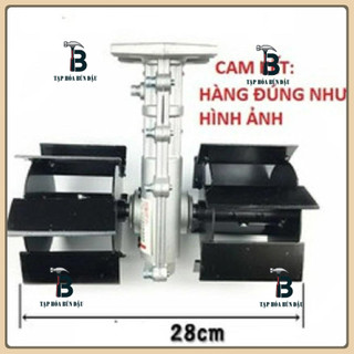 Đầu xới cỏ - Đầu xới đất lắp cho máy cắt cỏ