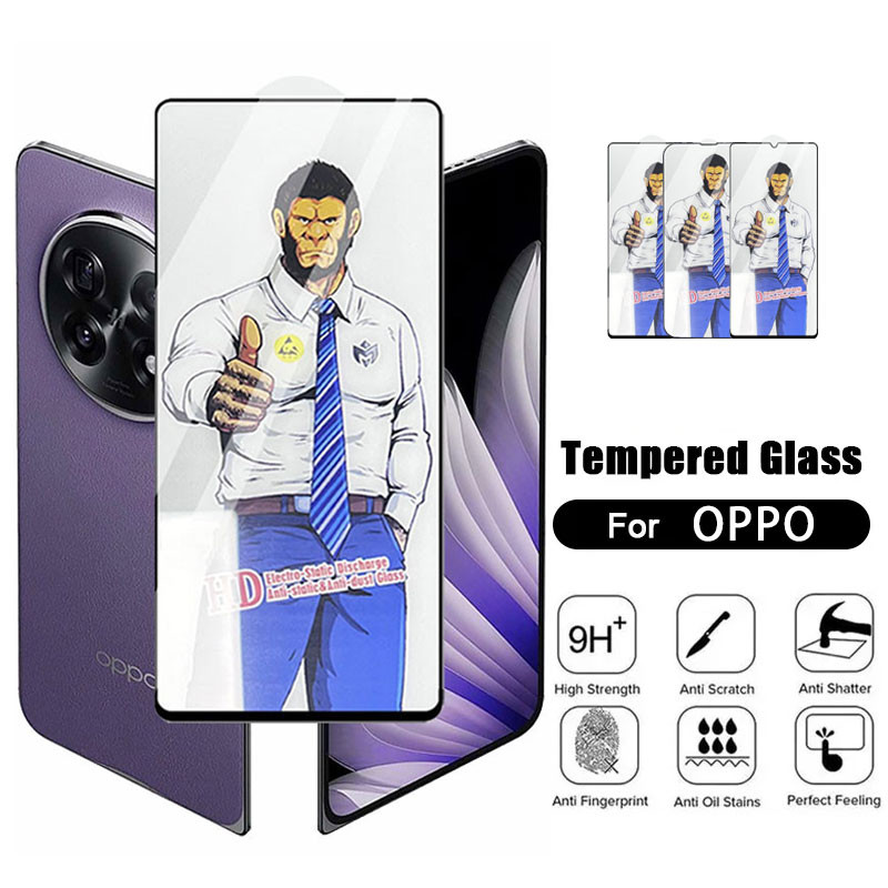 Blueo Ar Khỉ đột Kính cường lực chính hãng full viền cao cấp trong cho OPPO Find N6 N5 N3 5G 4G 2026