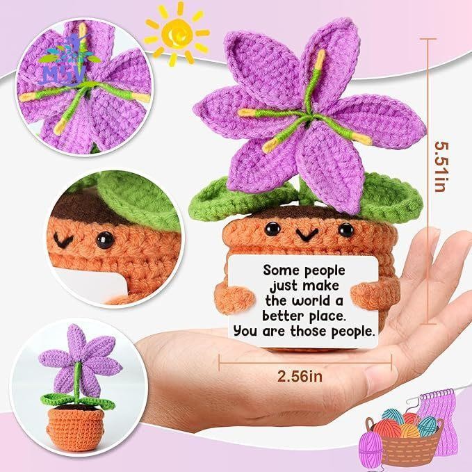 Bộ đồ chơi móc thủ công - Bộ đan DIY cho quà tặng tốt nghiệp Halloween Giáng sinh