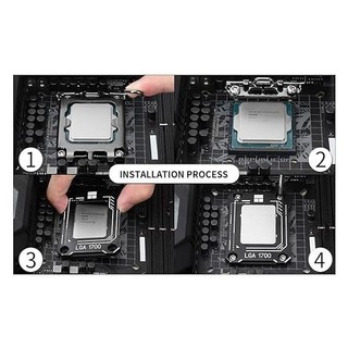Khung Chống Cong CPU Intel Hợp Kim Nhôm, Đi Kèm Miếng Đệm Cách Điện An Toàn, Tháo Lắp Đơn Giản, Chất Lượng Tốt, Hỗ Trợ C