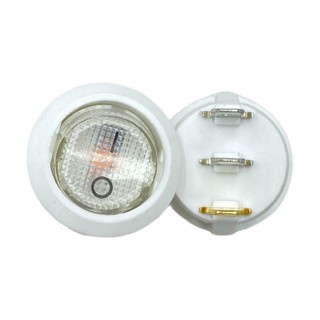 K KCD6 Rocker Switch có đèn 10A250V Điều khiển nguồn 3 chân Nút công tắc nguồn 2 tốc độ Khởi động TQOO