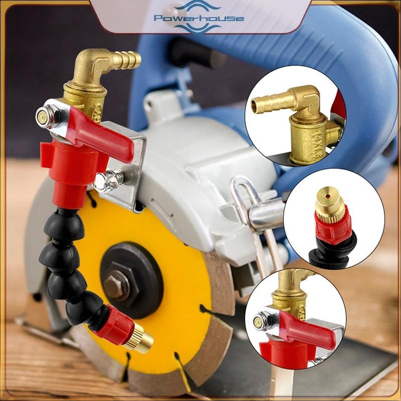 POWER Dust Remover Water er System Vòi phun nước làm mát phun sương cho máy cắt gạch lát Máy mài góc.