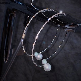 Misa Thời Trang Đơn Giản Mô Phỏng Ngọc Trai Cô Dâu Bộ Trang Sức Có Thể Điều Chỉnh Vòng Cổ Vòng Tay Cho Nữ Pha Lê Cưới Trang Sức Quà Tặng
