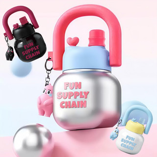 800ML Bình Nước Nhựa Cầm Tay,Cốc Có Dung Tích Lớn Và Hình Dáng đáng Yêu,Trẻ Em đi Học Uống Nước Dùng