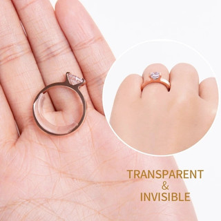 【COD】Đệm Điều Chỉnh Kích Thước Trong Suốt - Bộ 8 Miếng Silicon Đa Năng - Dễ Dàng Lắp Đặt Cho Nhẫn