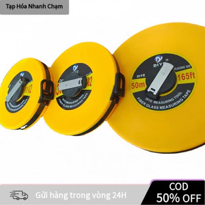 Thước Dây Cuộn 30m, 50m HD, Chất Liệu Nhựa ABS, Tích Hợp Tay Quay, Đọc Số Dễ Dàng, Hỗ Trợ Tối Đa Cho Nghề Xây Dựng Và Th