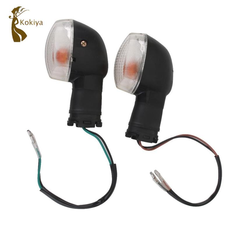 1 Cặp Đèn báo rẽ màu hổ phách phía trước phía sau cho YAMAHA YZF R1 R6 FZ1 FZ6