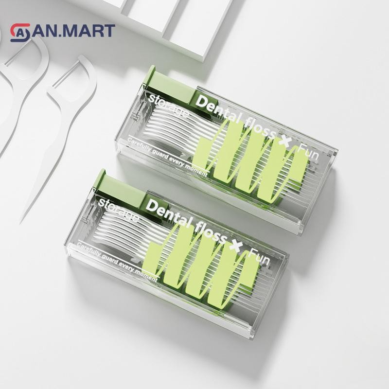 Bigdealssuper Hộp đựng nha khoa tự động Chăm sóc vệ sinh răng miệng Hộp đựng bóng nha khoa di động Tiện lợi với 10 chiếc Nha khoa Flos siêu