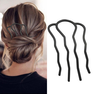 Kẹp Tóc Hình Chữ U An Toàn Vô Hình, Phù Hợp Với Bun Updo Và Tóc Dày