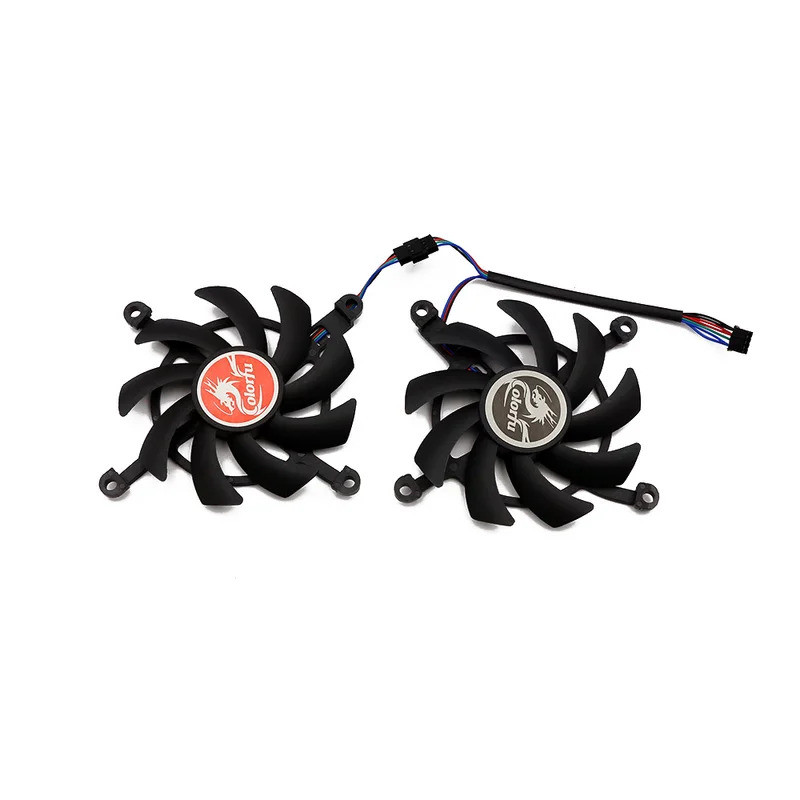 RTX 2060 2060 Ti Thay Thế Quạt Cho GeForce GTX 1660Ti 1650 1660 SUPER Card Đồ Họa Quạt Làm Mát