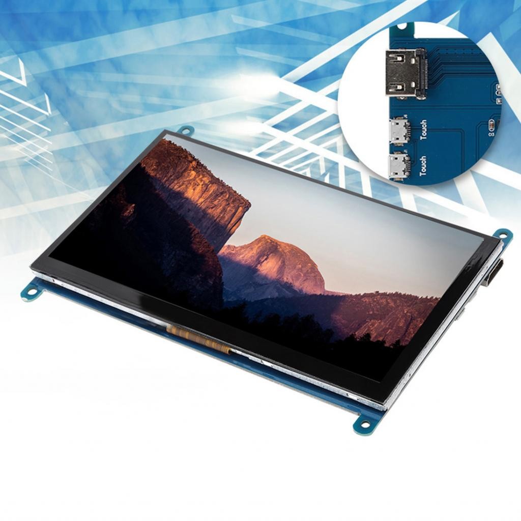 Monitor Touchscreen da 5 Pollici per Raspberry Pi Schermo DSI LCD