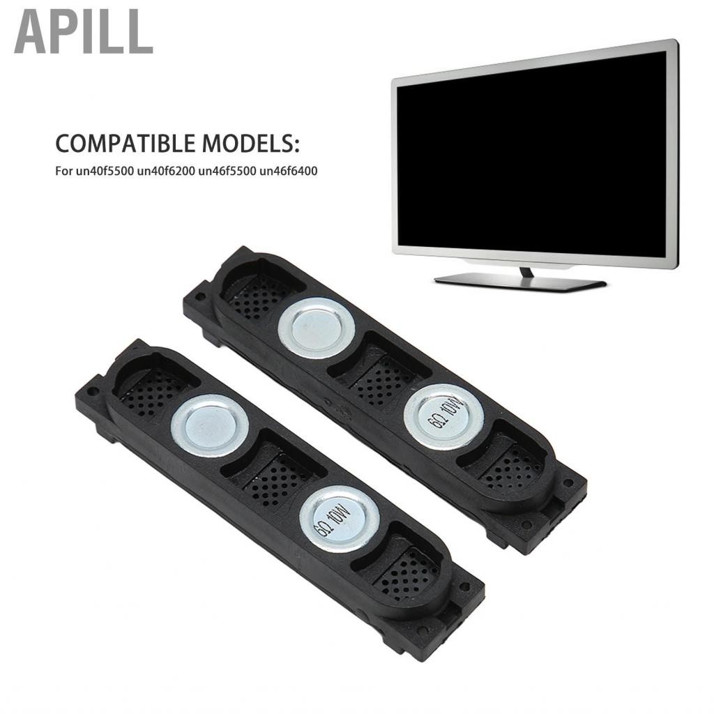 Apill Apill 1 cặp phụ kiện loa TV thay thế có thể tương thích lõi có thể sạc lại cho UN40F5500 UN40F6200 UN46F5500 UN46F6400