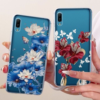 Dành Cho Huawei Y6s Y6 2019 Ốp điện thoại JAT-L29 JAT-LX1 MRD-LX1 Thời Trang Bướm Mềm Mỏng Silicon Ốp điện thoại Cho Huawei Y6 Pro 2019 Vỏ