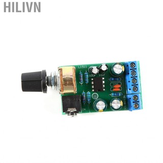Hilivn Mô-đun bảng mạch khuếch đại âm thanh Aux di động không có tiếng ồn Bộ khuếch đại 4-32 Ohm TDA2822M cho loa máy tính Dc 1.8 V-12 V 0.1 W-5 W