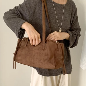 GODD Retro Nách Ví Thiết Thực Da Lộn Thiết Kế Thoải Mái Dây Đeo Vai Cho Ví Điện Thoại Essential Mang Theo