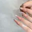 Nguyên Chất Pháp Mặc Hoa Khô Vẽ Tay Nhẹ Nhàng Cao Cấp Màu Trắng Tươi