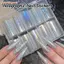 FAVORITEGOODS Dán Chuyển Móng Tay, Đề Can Giấy Dán Móng Tay Nàng Tiên Cá Ánh Sáng, Laser Chuyên Nghiệp Ba Chiều Hiệu Ứng Kim Sa Lấp Lánh Làm Móng Tay Đề Can DIY