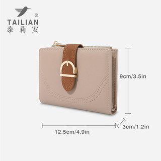 Ví nữ bằng da PU có thể gập lại dung tích lớn Hộp đựng thẻ đa năng dành cho sinh viên Ví đựng tiền xu