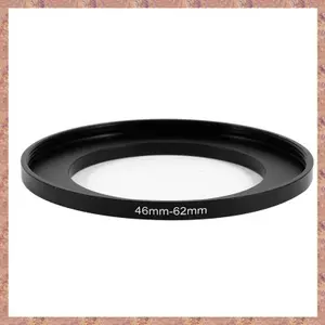 Bộ phận máy ảnh Bộ lọc ống kính 46mm-62mm Bộ chuyển đổi vòng bước lên màu đen (R F C V)