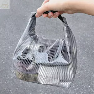 Túi đựng AWNGD, Túi mua sắm chống nước di động, Túi giặt loại khóa thời trang Du lịch
