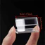 PYCOU 10 Cái Giá đỡ nhãn nhỏ, Giá đỡ kẹp thẻ hình chữ L Acrylic, Giá đỡ thẻ ký cỡ nhỏ