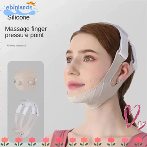 EBINLANDS Silicone Mặt Giảm Béo Băng, Đàn Hồi Chin Cheek Lift V Line Face Shaper, Thắt Lưng Mỏng Mặt Chống Nhăn Dây Đeo Nữ