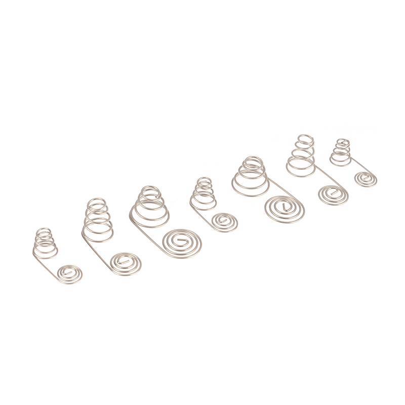 Alittlesetrtu Bộ 5 Tấm Tiếp Xúc Lò Xo Pin AA, Cuộn Dây Niken Tích Cực & Âm VN