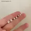 VFZ 1 Cặp Hợp Thời Trang Ngôi Sao Pha Lê Bông Tai Phong Cách Hàn Quốc Thẩm Mỹ Zircon Bông Tai Dành Cho Nữ Bé Gái Trang Sức Thời Trang OTE